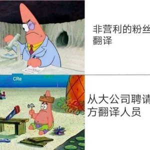 非盈利的粉丝翻译