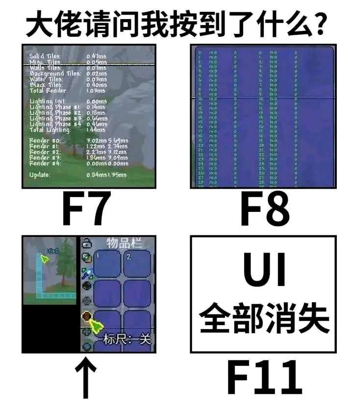 大佬请问我按到了什么？